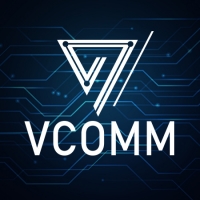 VCOMM ip voice solution ad image with logo
