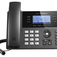 gxp1760W mid range ip phone front view