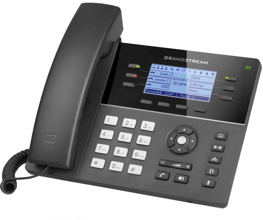 gxp1760W mid range ip phone right view