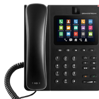 front view of gxv3240 ip video phone for android
