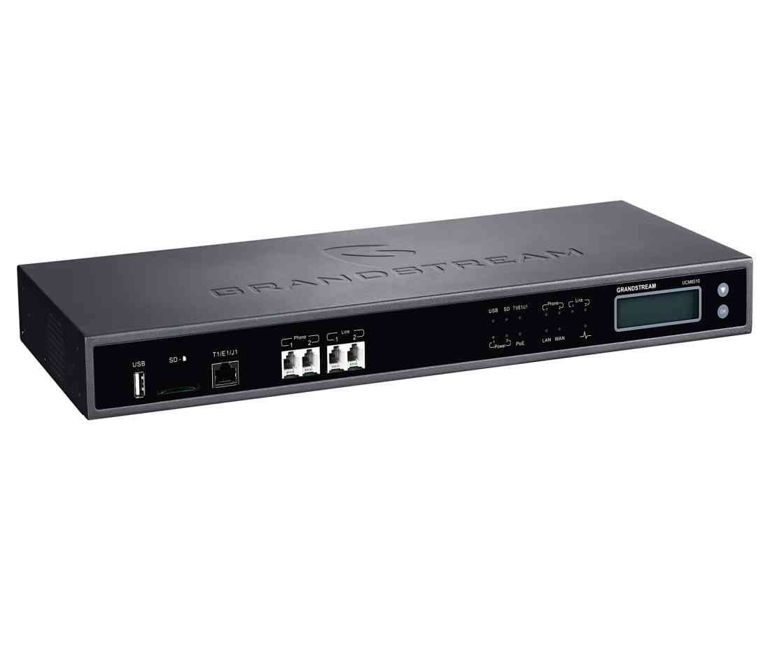 ucm6510 ip pabx system left front view