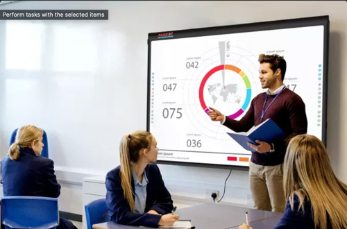 Interactive Whiteboard - 78/92 inch (IR30/70-82S) - Image 2